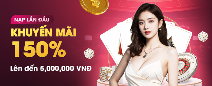 Biểu ngữ khuyến mãi 1 cho người chơi mới
